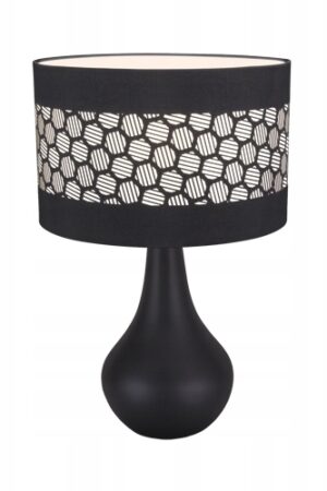 Lampa stołowa WANDA BLACK E14 40W